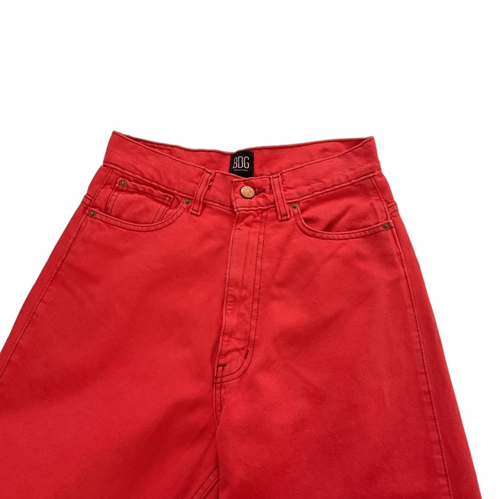 BDG High-Rise Extreme Baggy Orange Jeans, size 26 - Picture 7 of 15
